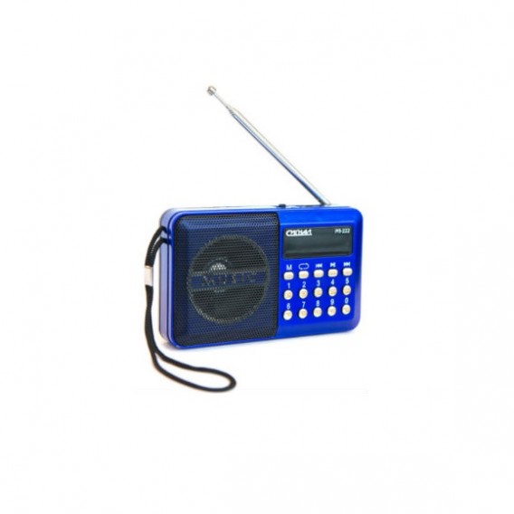 Радиоприемник Сигнал РП-222 (USB/microSD/дисплей/акб 400мА/ч)