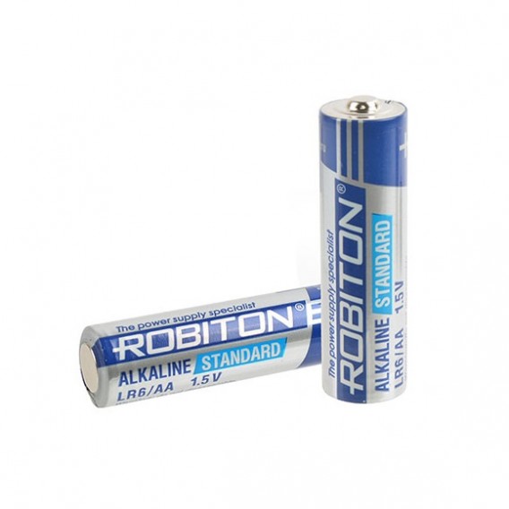 Батарейка Robiton LR6 Standart BL 2/24/480