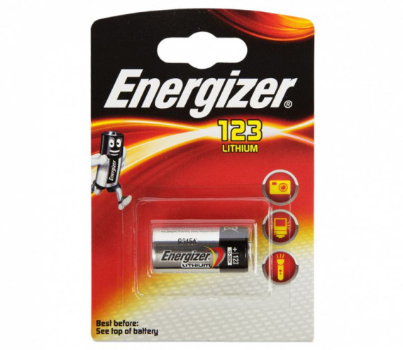 Батарейка CR123A Energizer BL 1/6/60