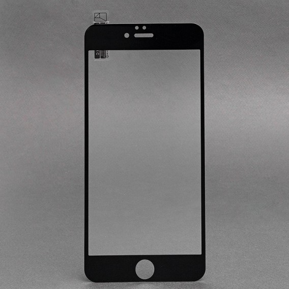 Защитное стекло 2,5D для iPhone 6 Plus черное (86126)