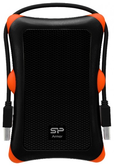 Жесткий диск HDD Silicon Power 1Tb 2.5'' A30 Armor USB 3.0 черный