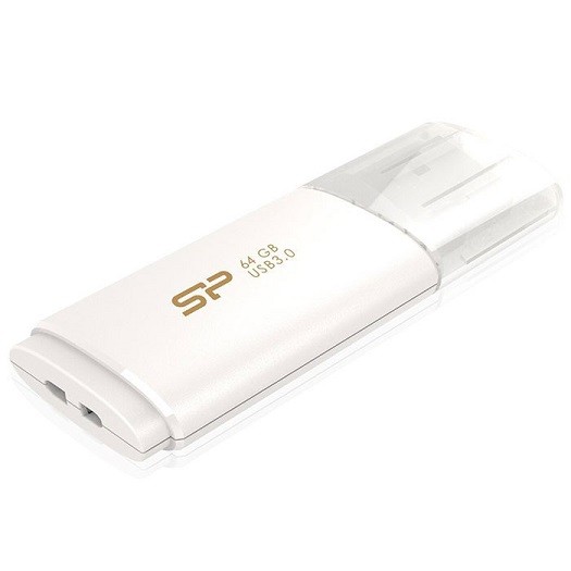 Флэш-диск Silicon Power 64GB USB 3.0 Blaze B06 белый