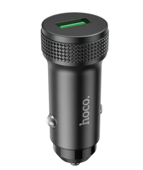 Адаптер автомобильный USB 3A QC3.0 Hoco Z49A