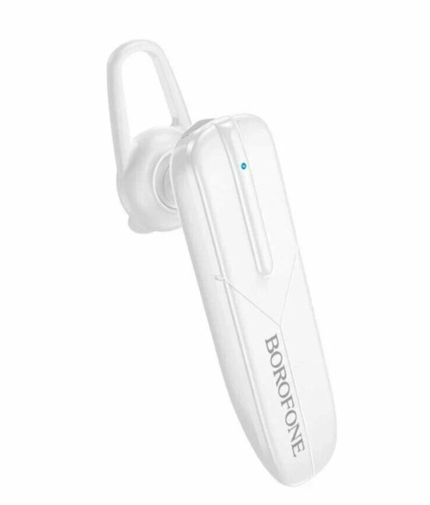 Bluetooth моно-гарнитура Borofone BC36 Lucky business белая