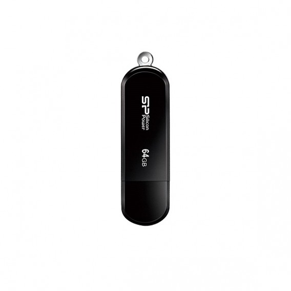 Флэш-диск Silicon Power 64GB USB 2.0 Luxmini 322 черный