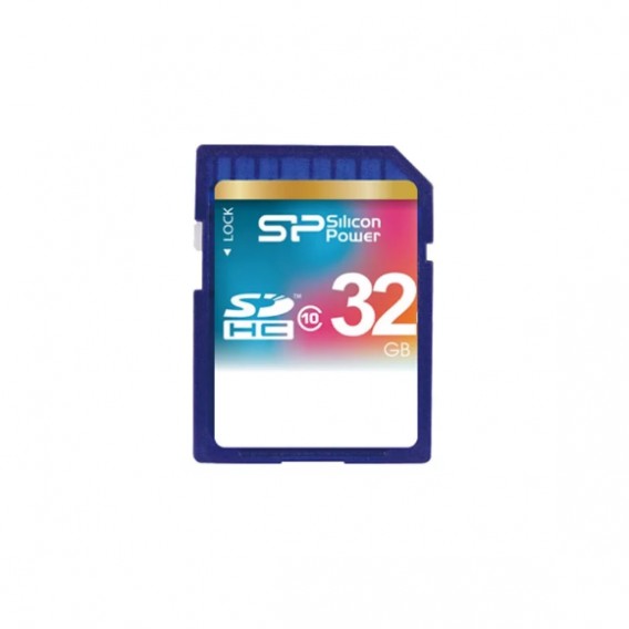 Карта памяти SDHC Silicon Power 32Gb Class 10