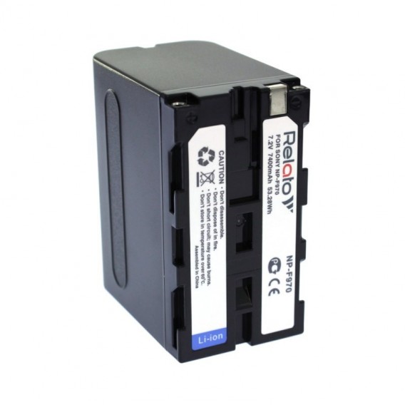 Аккумулятор в/к. Relato NP-F970 (7400mAh 7,2v) Li-ion для Sony