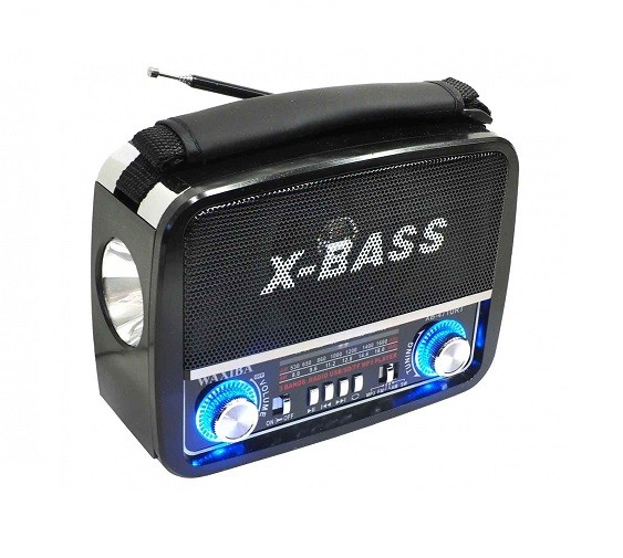 Радиоприемник Waxiba XB-471URT (USB/SD/FM) черный (20х14х8см)