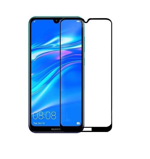 Защитное стекло 2,5D для Huawei Y5 2019 черное (101725)