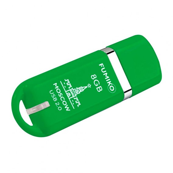 Флэш-диск Fumiko 8GB USB 2.0 Moscow зеленый
