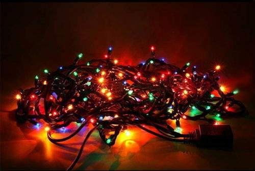 Уличная гирлянда "Нить" 200LED, 10м, разноцв. (OTW200E-M-MC)