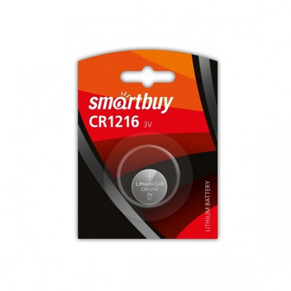 Батарейка SmartBuy CR 1216 BL 1/12