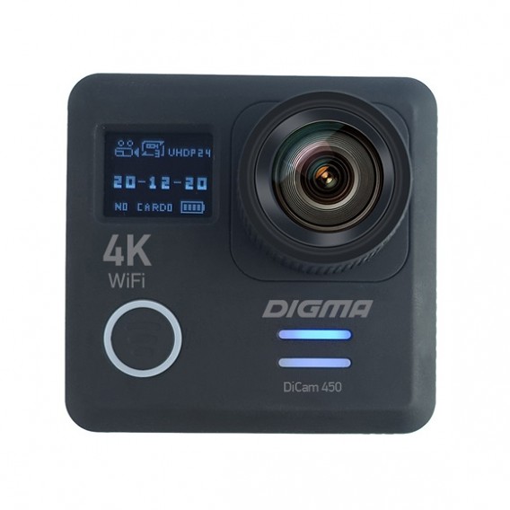 Экшн-камера Digma DiCam 450 (2460 x 3280, micro SD до 64Gb)