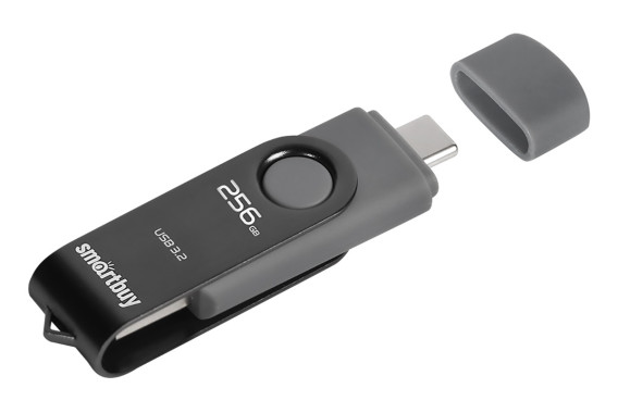 Флэш-диск SmartBuy 512GB USB 3.0/3.1 Twist Dual (Type C - Type А)