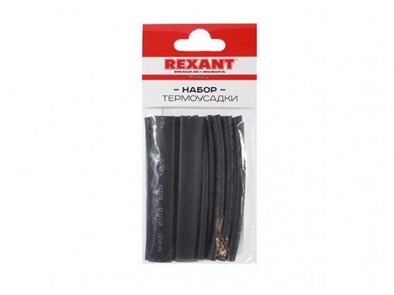 Термоусадка Rexant Набор №5 "STANDARD" (18шт, 10см) 29-0105