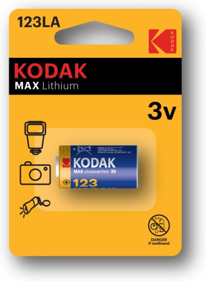 Батарейка CR123A Kodak Max BL 1/6/12