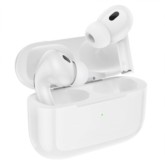 Гарнитура Bluetooth Borofone BW36 TWS, APods Pro, ANC (вакуумные наушники) белая