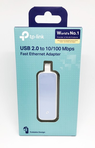 Адаптер USB 2.0 TP-Link Fast Ethernet / Plug & Play UE200