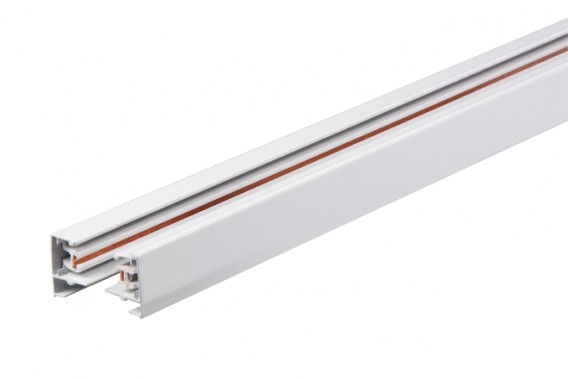 Шинопровод PTR 3M-WH белый 3м для трековых светильников Jazzway (без торц эл