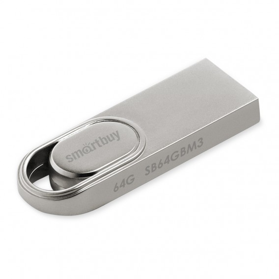 Флэш-диск SmartBuy 64GB USB 2.0 M3 металл