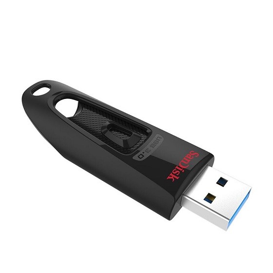 Флэш-диск SanDisk 128GB USB 3.0 CZ48 Cruzer Ultra черный