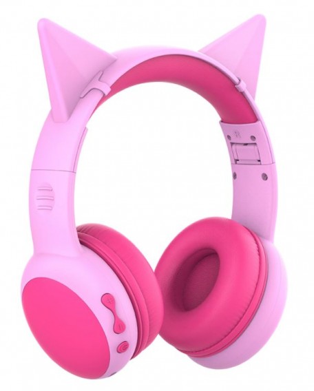 Гарнитура Bluetooth Perfeo KIDS (полноразм.) розовая PF_B4862