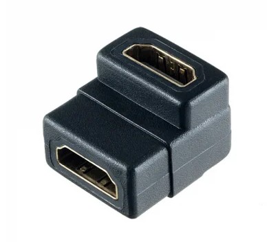 Переходник HDMI - HDMI (гн/гн) угловой Perfeo A7009