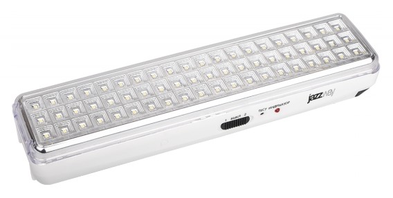 Светильник Jazzway Accu9-L60 LED Li-Ion белый (аварийное освещение)