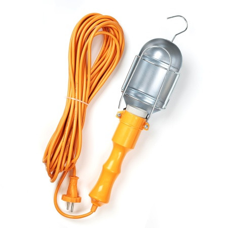 Светильник переноска, цоколь Е27, с проводом 10м, IP20, SmartBuy SBF-10-E27