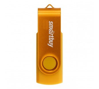 Флэш-диск SmartBuy 4GB USB 2.0 Twist желтый