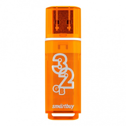 Флэш-диск SmartBuy 32GB USB 2.0 Glossy оранж