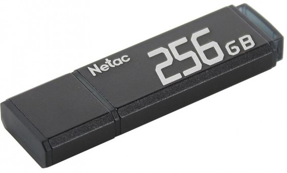 Флэш-диск Netac 256GB USB 3.0 U351 черный