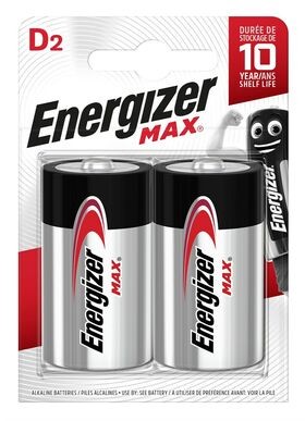 Батарейка Energizer LR20 Max BL 2/12