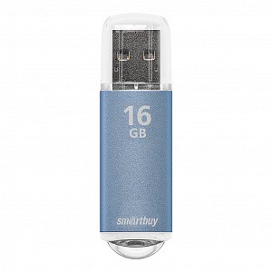 Флэш-диск SmartBuy 16GB USB 2.0 V-Cut синий