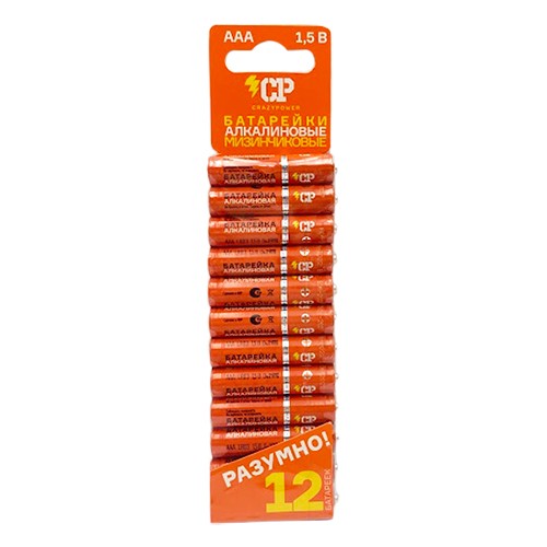 Батарейка CP LR03 Alkaline BL 12/240/960 оранж