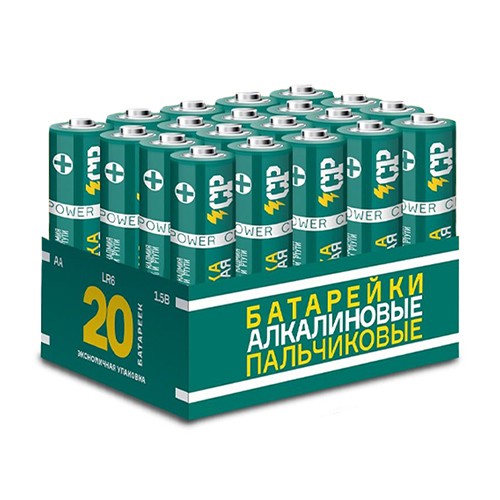 Батарейка CP LR6 Alkaline box 20