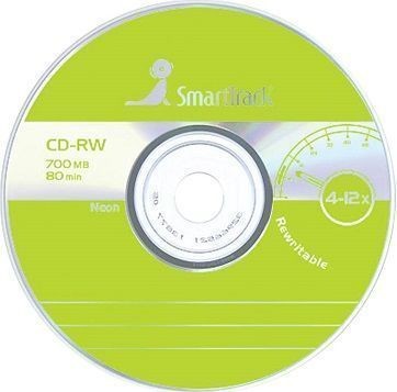 SmartBuy CD-RW 700Mb 4-12x Bulk 1/100/600