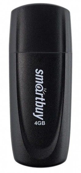 Флэш-диск SmartBuy 4GB USB 2.0 Scout черный