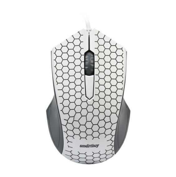Мышь проводная SmartBuy SBM-334-W USB, белая