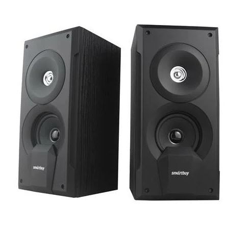 Колонки SmartBuy 2.0 Gig, 20Вт, 220V, МДФ корп., черные SBA-4200