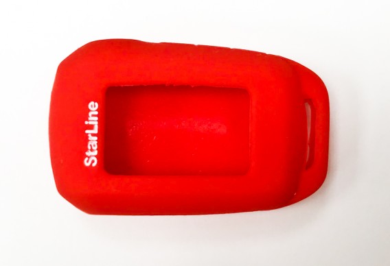 Чехол для сигнализации силиконовый Старлайн А92\А94 красный