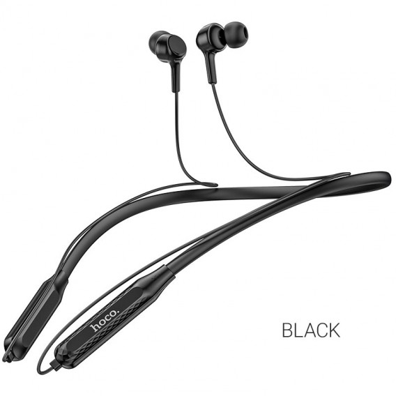 Гарнитура Bluetooth Hoco ES51 Era Sports (вакуумные, обод на шею) черная