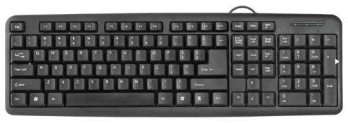 Клавиатура Defender HB-420 USB черная 45420