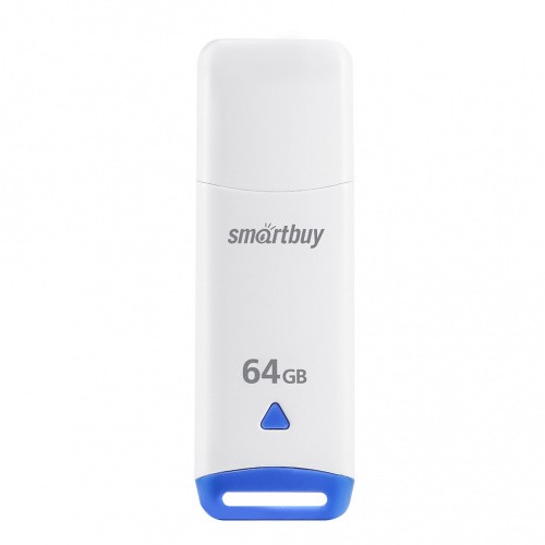 Флэш-диск SmartBuy 64GB USB 2.0 Easy белый