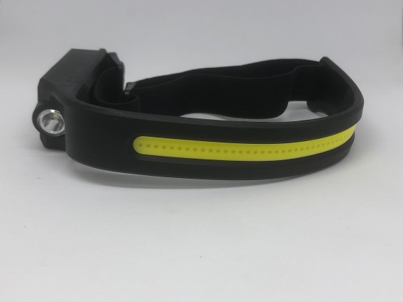 Фонарь аккум.налобный гибкий (350Lm, USB) IP45 KSK (1пол.) (BL-B28 / YT200)