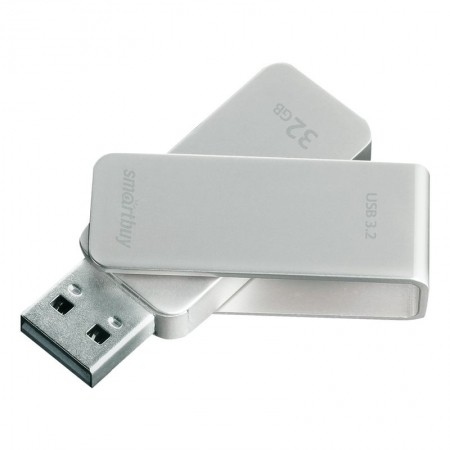 Флэш-диск SmartBuy 32GB USB 3.0/3.2 M1 Metal Apricot серый