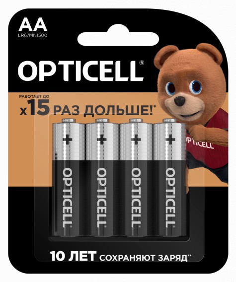 Батарейка Opticell LR6 Basic BL 4/48/192