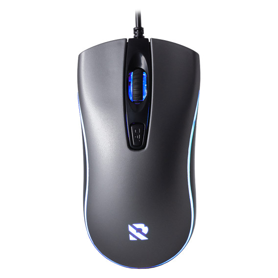 Мышь проводная SmartBuy SBM-713G-G USB, игровая, черно-серая металл