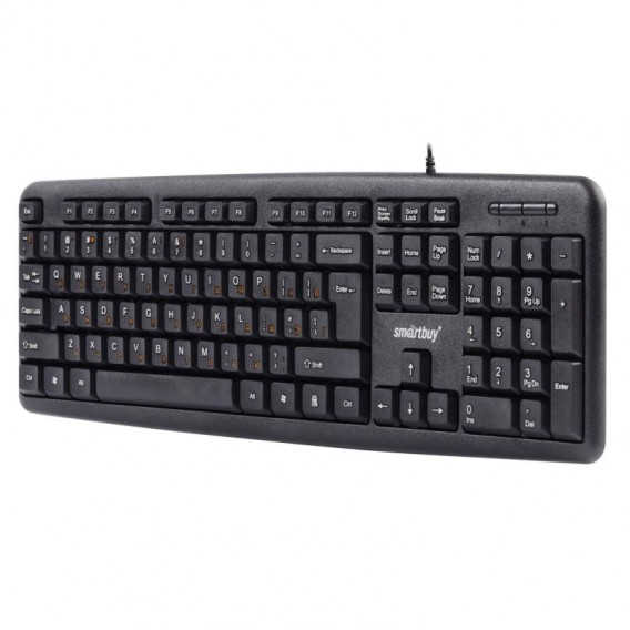 Клавиатура проводная SmartBuy 113 USB черная SBK-113U-K