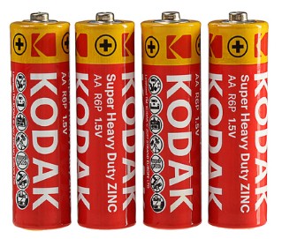 Батарейка Kodak R6 Extra sh 4/24/576